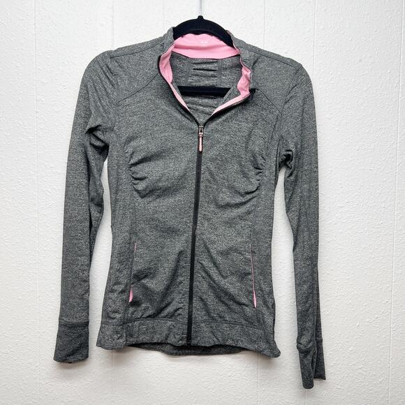H&M Sport Full Zip Womens Activewear Jacket Small Yoga Running Walking Fitness - Picture 1 of 7